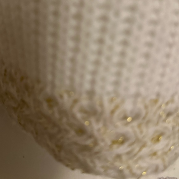 Vintage Dotty Mann white  cardigan - Picture 2 of 11